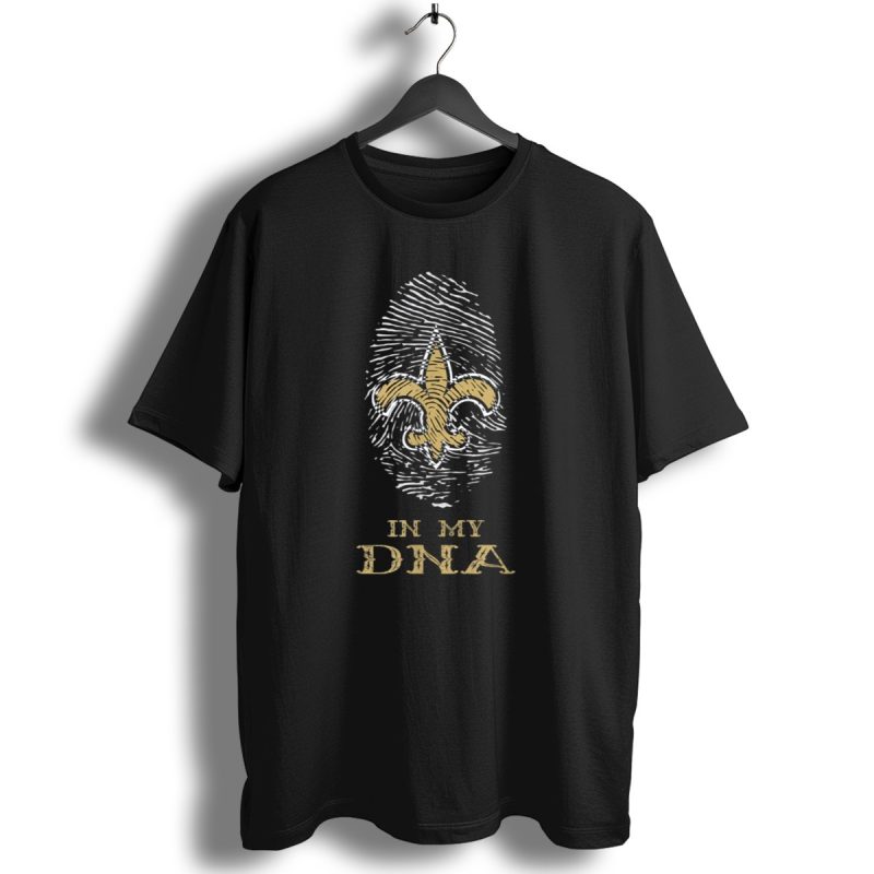 In My Dna Nola New Orleans Football Saints Fingerprint Fleur De Lis T Shirt 1 T Shirt 1