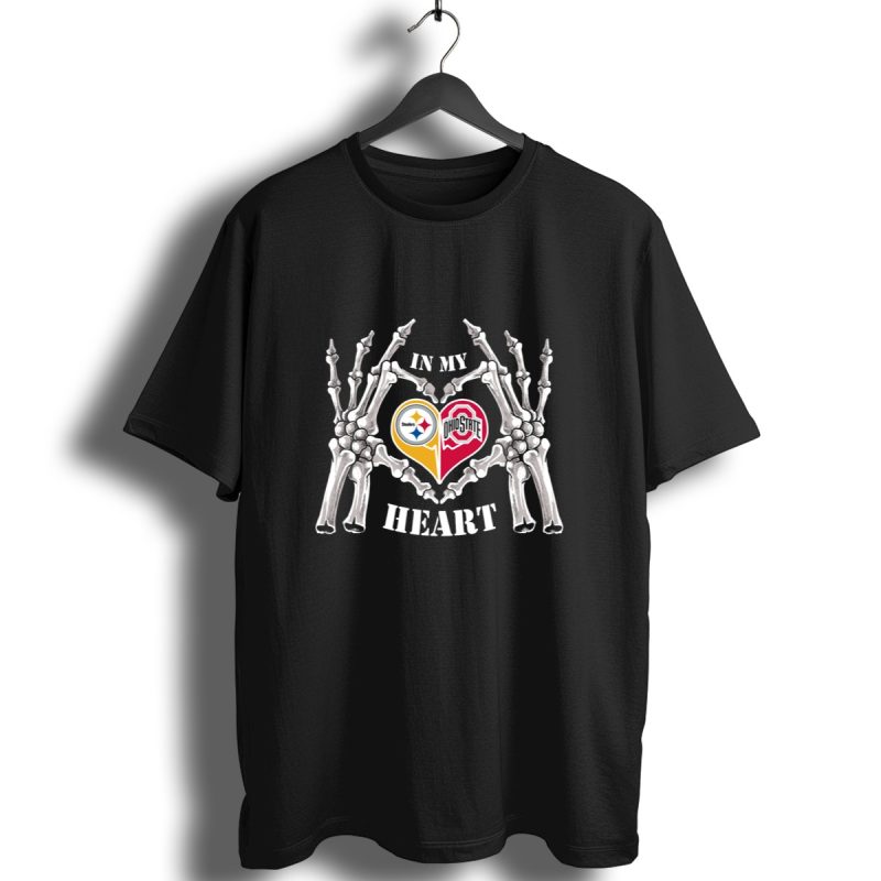In My Heart Pittsburgh Steelers Ohio State Buckeyes T Shirt 1 T Shirt 1
