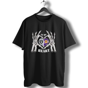 In My Heart Raiders Los Angeles Lakers T-Shirt