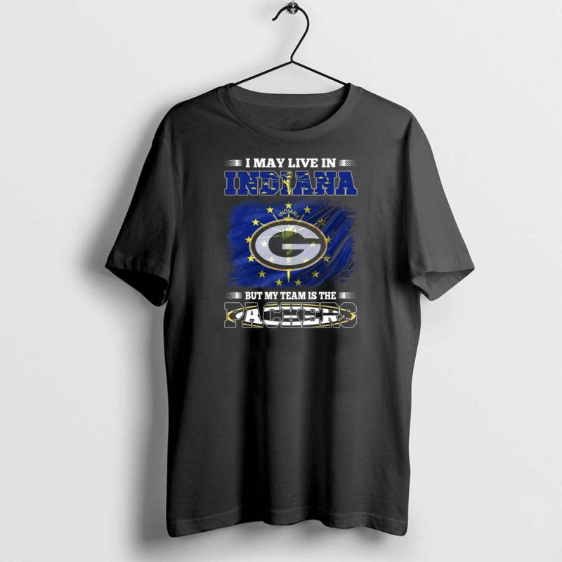 Indiana Fan Rooting For Packers Football Team Loyalty T Shirt 1 1 T Shirt 1 1