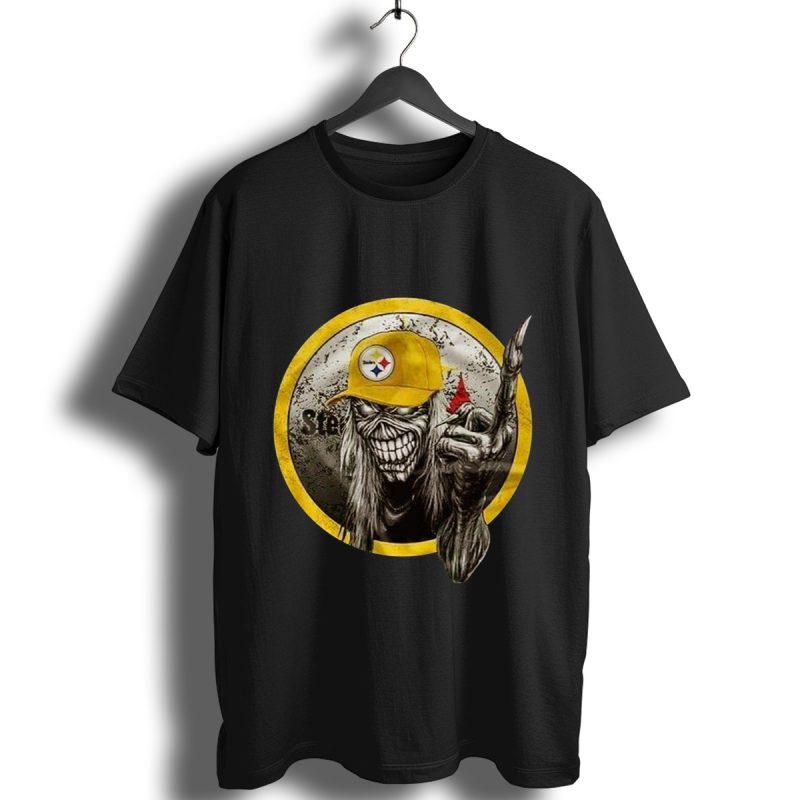 Iron Maiden Pittsburgh Steelers Shirt T Shirt 1