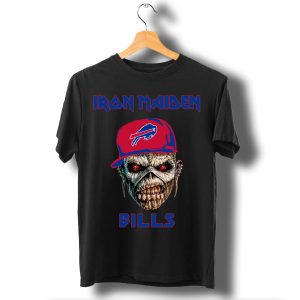 Ironmaiden Buffalo Bills T Shirt