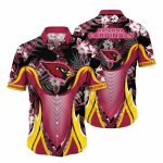 Island Tropics Cardinals Wave Arizona Cardinals Hawaiian Shirt
