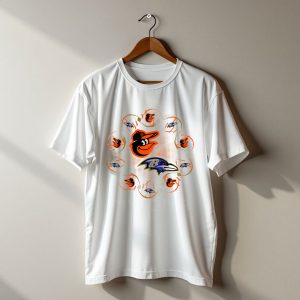 Its In My Dna Baltimore Ravens Orioles T-Shirt