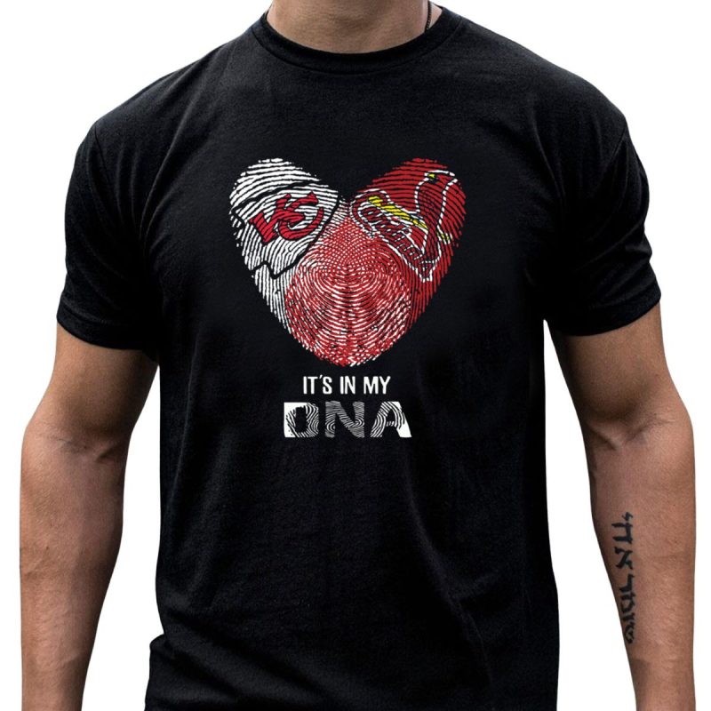Its In My Dna Chiefs Louis Cardinals T Shirt T Shirt 1 1