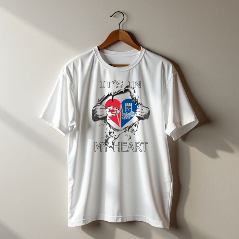 Its In My Heart Kansas City Chiefs Royals T Shirt T Shirt 1 1