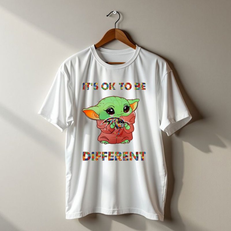 Its Ok To Be Different Baltimore Ravens T Shirt 1 T Shirt 1