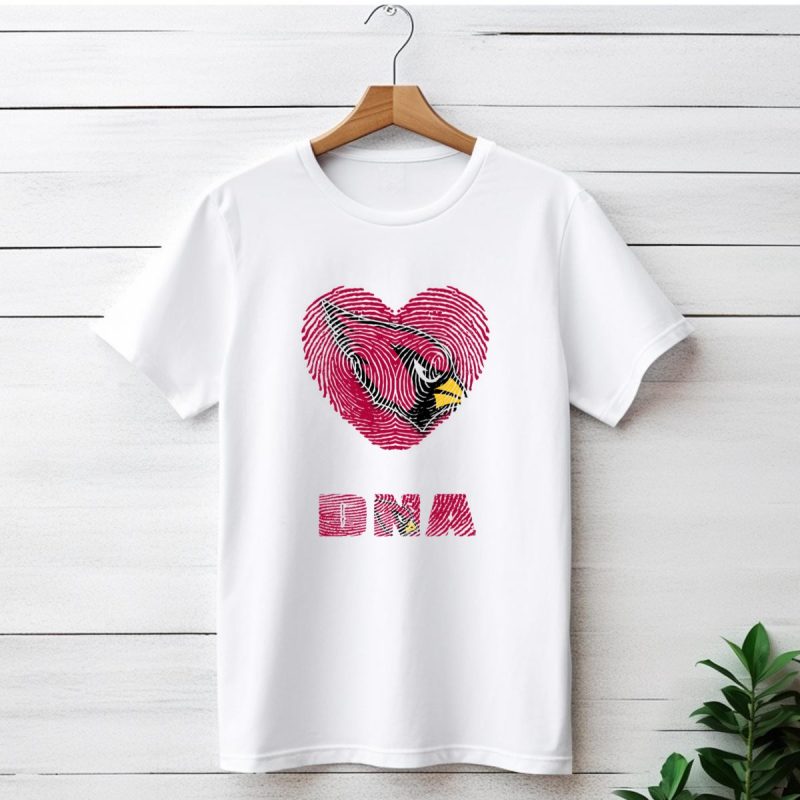 Its In My Dna Arizona Cardinals Heart T Shirt 1 T Shirt 1