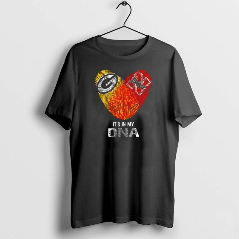 Its In My Packers Huskers Dna T Shirt 1 1 T Shirt 1 1