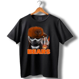 Jackskull Chicago Bears Halloween Fan Gear T Shirt