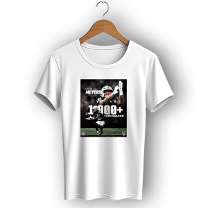 Jakobi Meyers Las Vegas Raiders 1000 Yard Season Nfl Wide Receiver T-Shirt