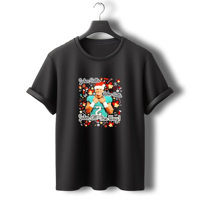 Jalen Bells Jalen All The Way Christmas Football Eagles T Shirt T Shirt 0 1