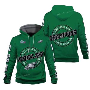 Jalen Hurts Haters Gonna Hate Eagles Gonna Win Philadelphia Eagles SB Champion 2023 All Over Print Hoodie