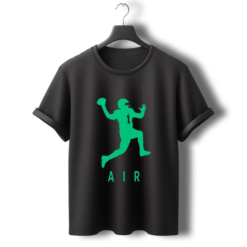 Jalen Hurts Philadelphia Eagles Qb1 Air Jumpman T Shirt T Shirt 0 1