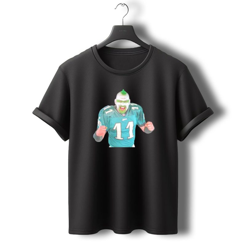 Jamie Pagliei The Philly Sports Fanatic In Eagles Jersey 11 T Shirt T Shirt 0 1