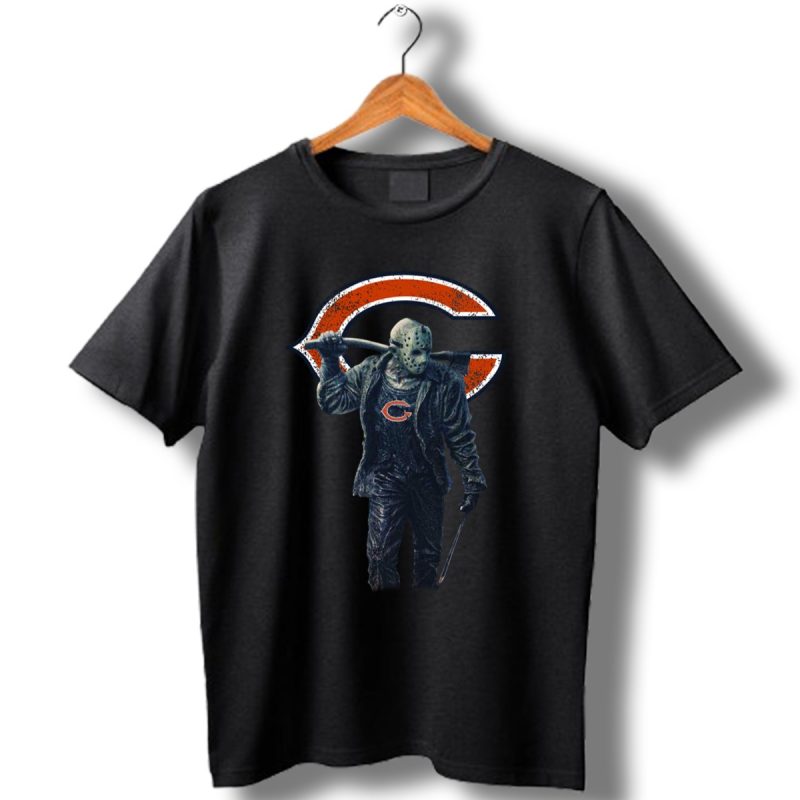 Jason Voorhees Chicago Bears Shirt T Shirt 1