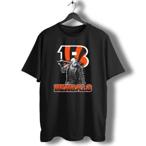 Jason Voorhees Cincinnati Bengals Logo Bengals T-Shirt
