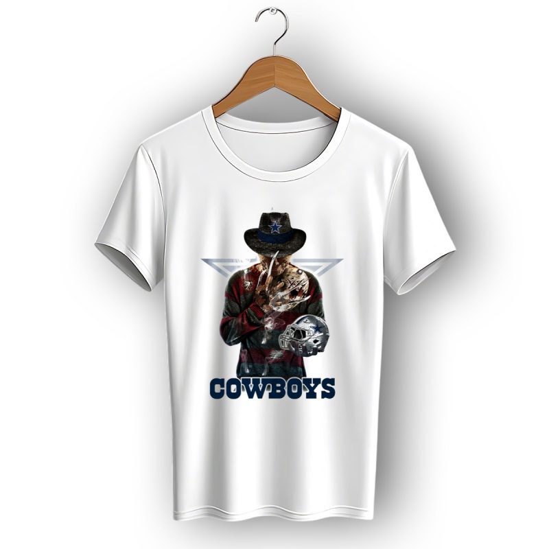 Jason Voorhees Dallas Cowboys Horror Crossover Cowboys Star T Shirt 1 T Shirt 1