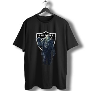 Jason Voorhees Oakland Raiders T-Shirt