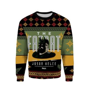 Jason Kelce The Fat Bat Philadelphia Eagles Ugly Sweater