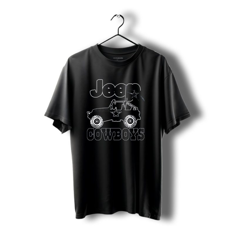 Jeep Dallas Cowboys Star Logo Off Road Vehicle Fan Gear T Shirt 1 T Shirt 1 1