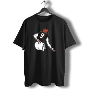 Joe Griddy Joe Burrow Number 9 Cincinnati Bengals Football T-Shirt