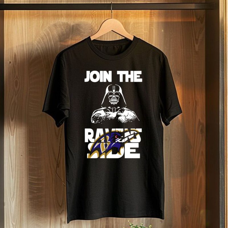 Join The Ravens Side Baltimore Ravens Football Fandom Merchandise T Shirt 1 T Shirt 1