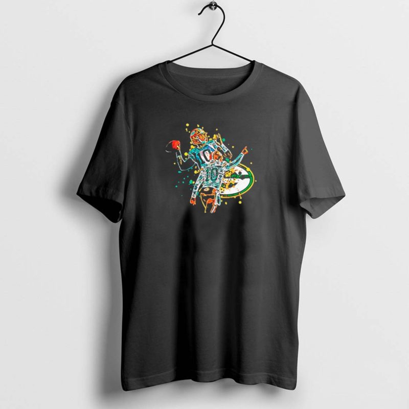 Jordan Love Green Bay Packers Ita%C2%80%C2%99S All Love Number 10 Football Pass Gesture T Shirt 1 1 T Shirt 1 1