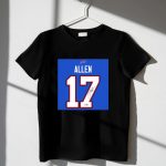 Josh-Allen-17-Buffalo-Bills-Jersey-Memorabilia-T-Shirt-1_t-shirt-3_4