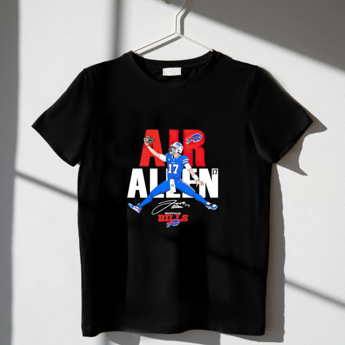 Josh-Allen-Air-Buffalo-Bills-17-Signature-Football-T-Shirt-1_t-shirt-3_4