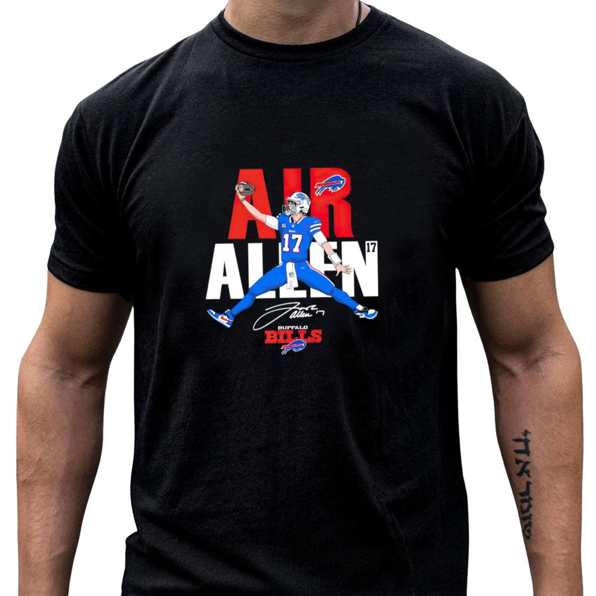 Josh-Allen-Air-Buffalo-Bills-17-Signature-Football-T-Shirt-1_t-shirt-4_5