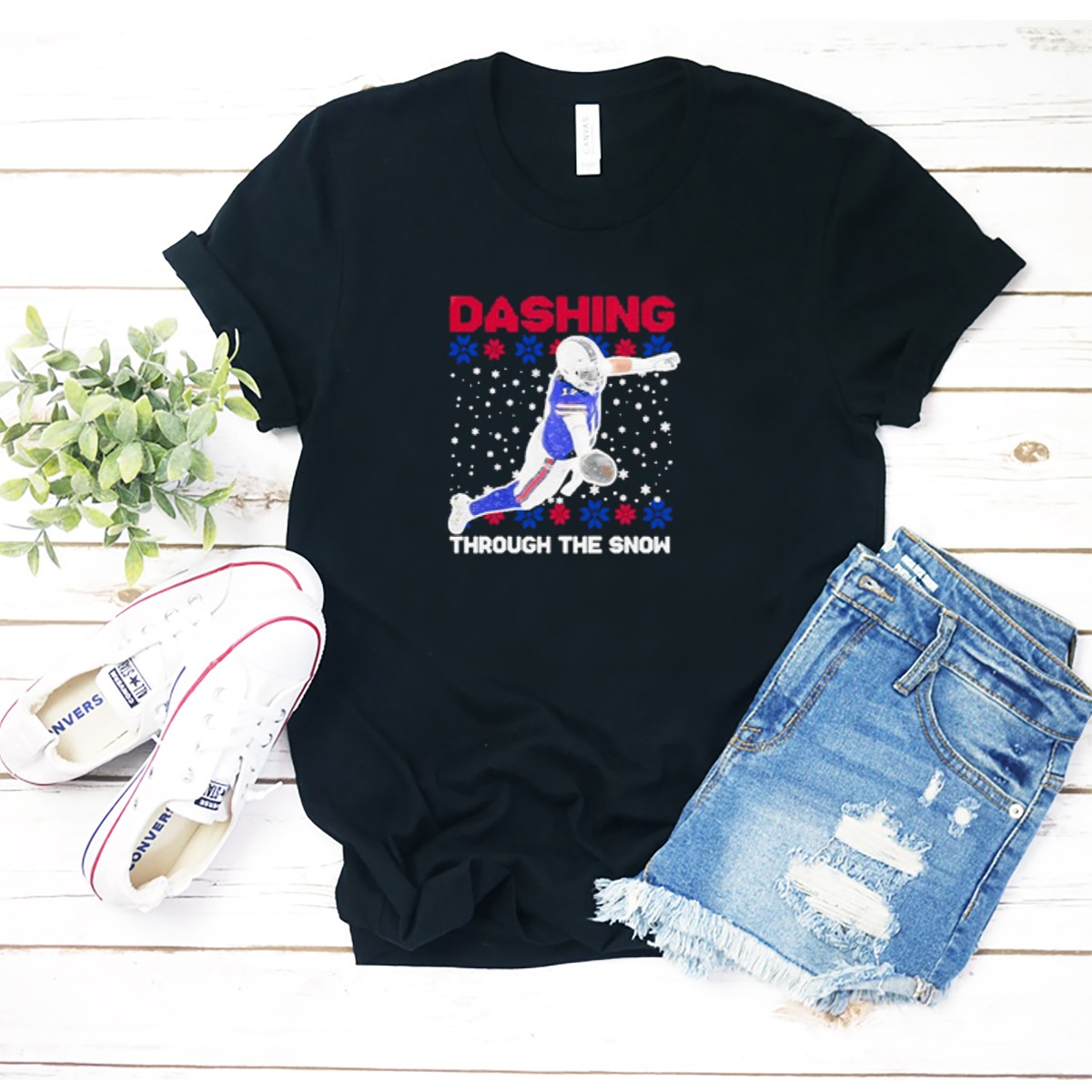 Josh-Allen-Buffalo-Bills-Dashing-Through-The-Snow-Holiday-Football-T-Shirt-1_t-shirt-2_3