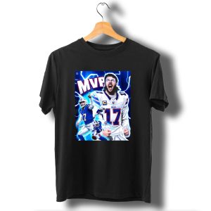 Josh Allen Buffalo Bills Mvp 2024 The King Of Bills Mafia Most Valuable Player T-Shirt