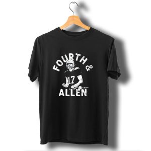 Josh Allen Fourth And Allen Nfl Buffalo Bills Number 17 T-Shirt
