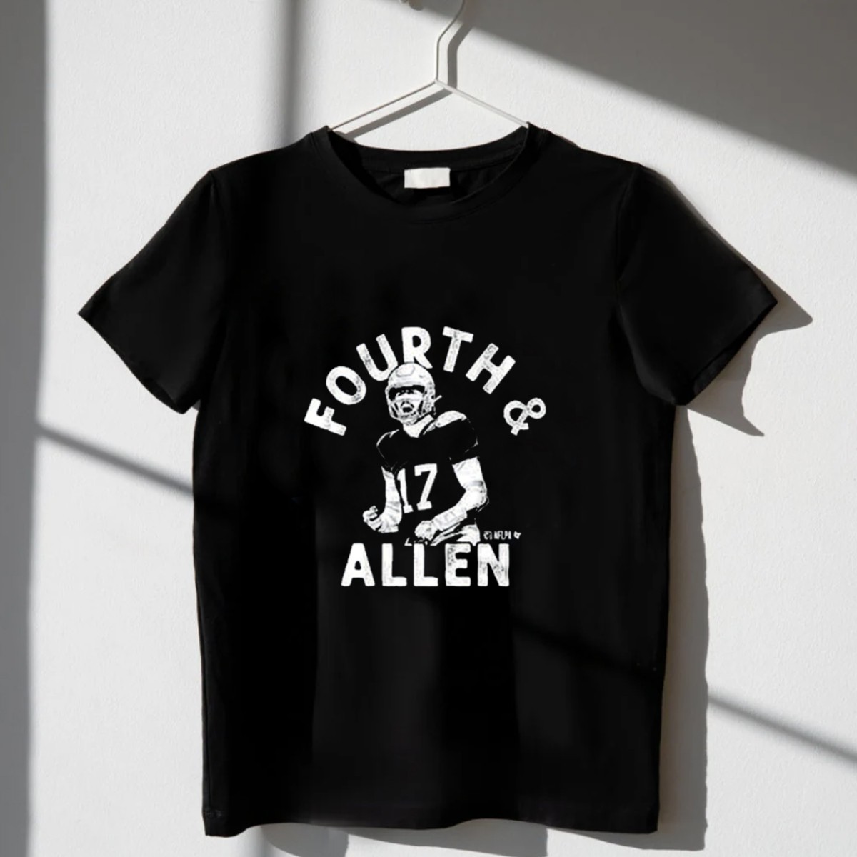 Josh-Allen-Fourth-And-Allen-Nfl-Buffalo-Bills-Number-17-T-Shirt-1_t-shirt-3_4