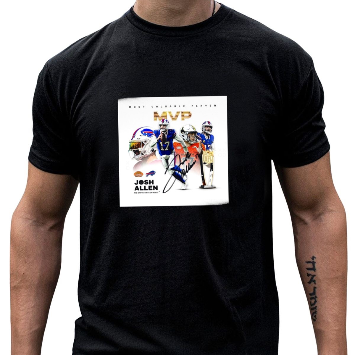Josh-Allen-Most-Valuable-Player-Mvp-Buffalo-Bills-Reeses-Senior-Bowl-Nfl-Trophy-Signature-T-Shirt-1_t-shirt-4_5