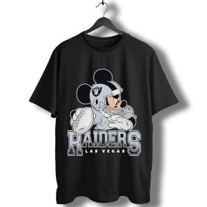 Junk Food Las Vegas Raiders Disney Mickey T-Shirt