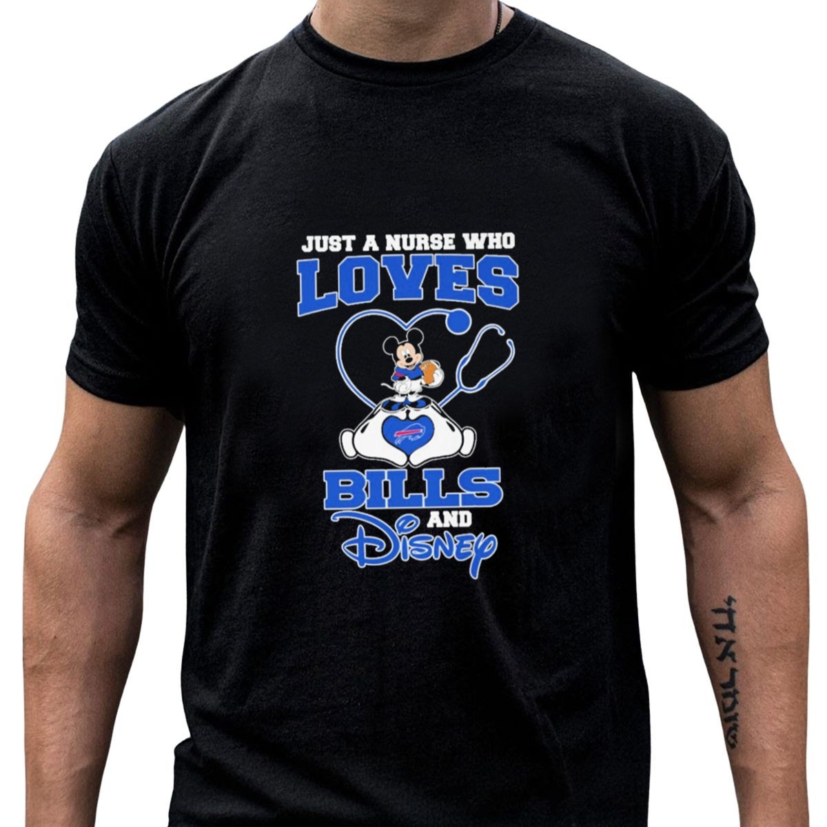 Just-A-Nurse-Who-Loves-Buffalo-Bills-Mickey-Mouse-Disney-Stethoscope-T-Shirt-1_t-shirt-4_5