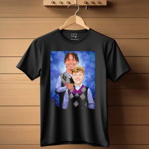 Justin Jefferson Jj Mccarthy Minnesota Vikings Step Brothers Football Comedy Crossover T Shirt