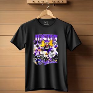 Justin Jefferson Minnesota Vikings 18 T Shirt