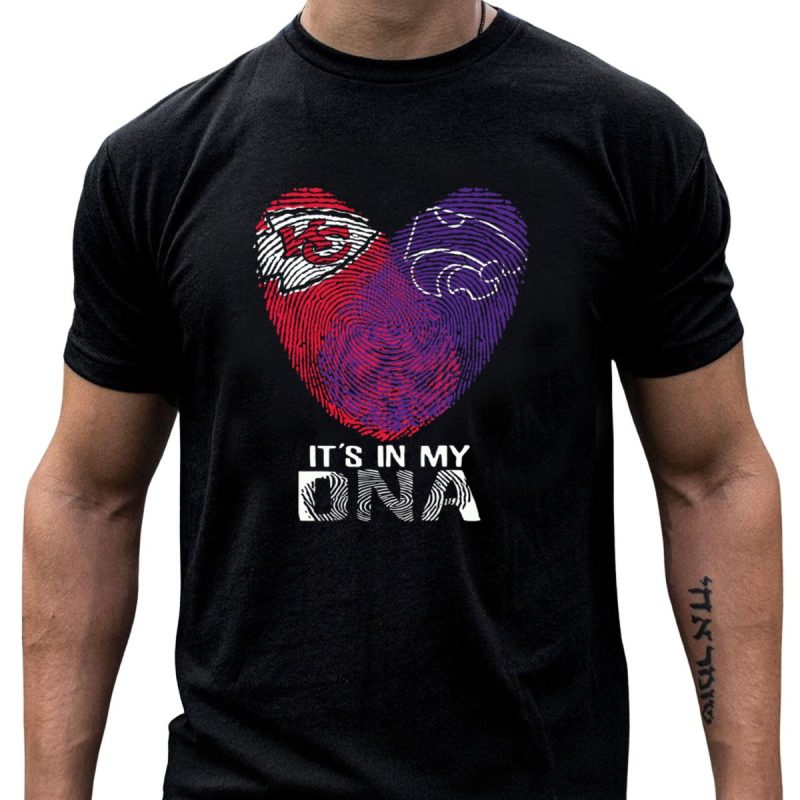 Kansas Chiefs Wildcats Its In My Dna T Shirt T Shirt 1 1
