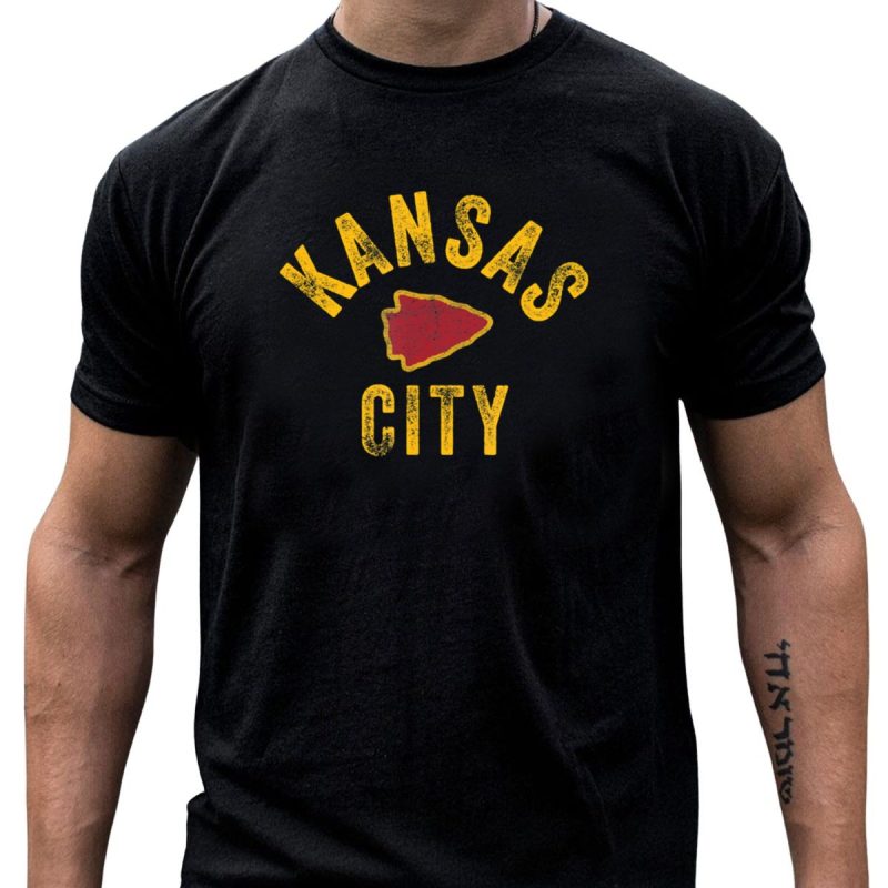 Kansas City Arrowhead Football Fan Kc Chiefs T Shirt T Shirt 1 1