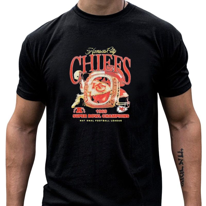 Kansas City Chiefs 1969 Super Bowl Champions Vintage Ring Patrick Mahomes T Shirt T Shirt 1 1
