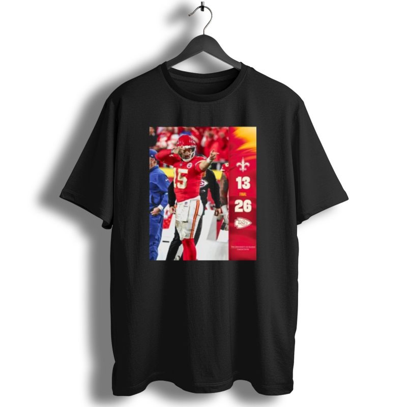 Kansas City Chiefs 26 13 Victory Over New Orleans Saints T Shirt 1 T Shirt 1