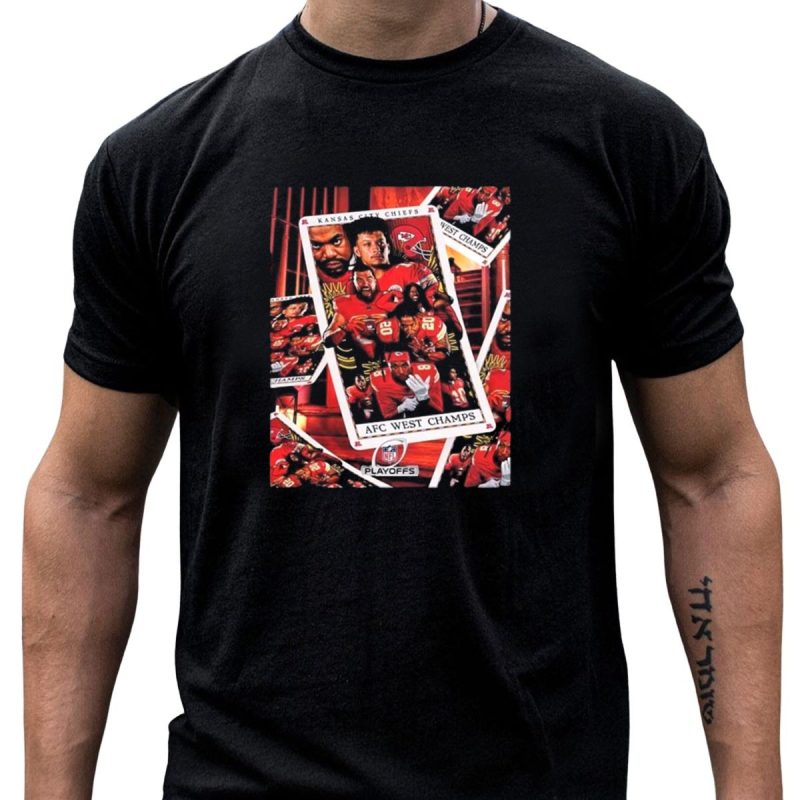Kansas City Chiefs Afc West Champs Playoffs T Shirt T Shirt 1 1