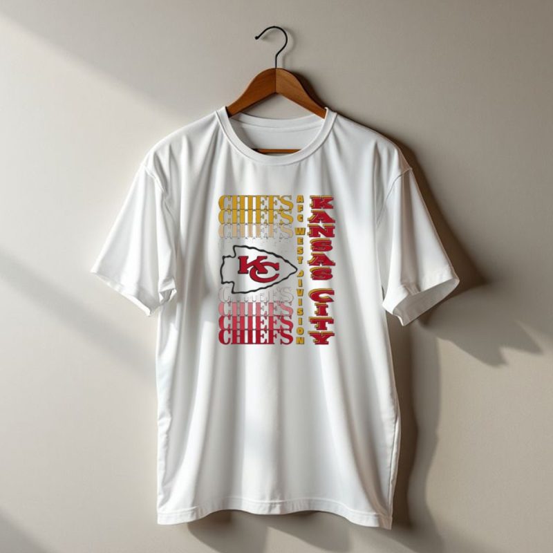 Kansas City Chiefs Afc West Division Kansas City Chiefs Logo Kc Chiefs T Shirt T Shirt 1 1