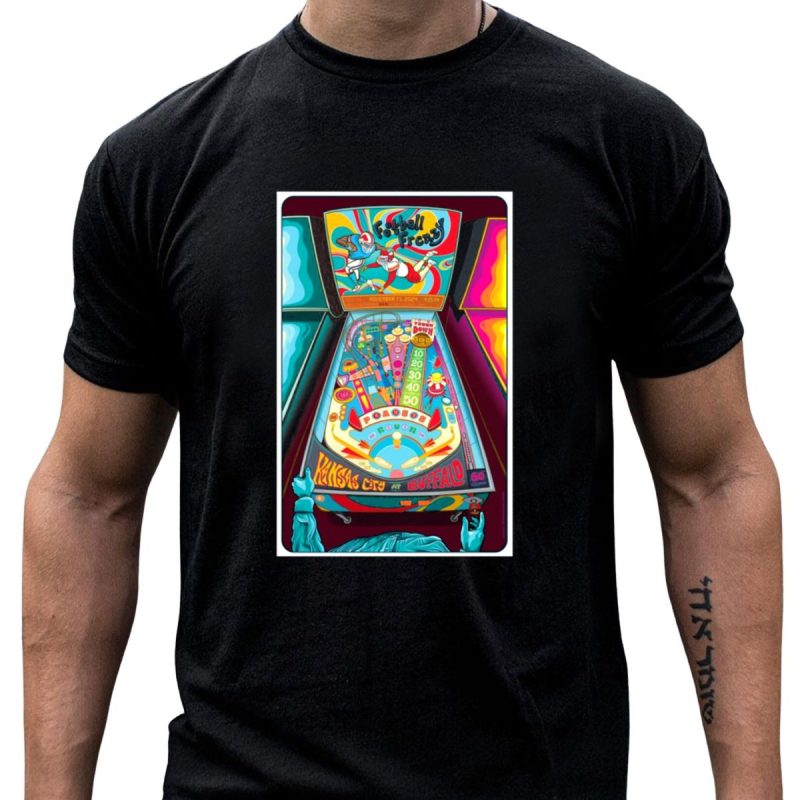 Kansas City Chiefs At Buffalo Bills Football Frenzy Pinball November 17 T Shirt T Shirt 1 1