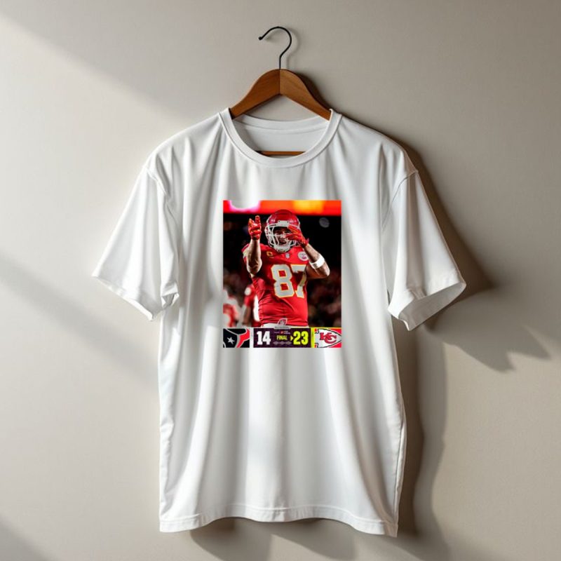 Kansas City Chiefs Defeat Houston Texans 23 14 Divisional Victory T Shirt T Shirt 1 1
