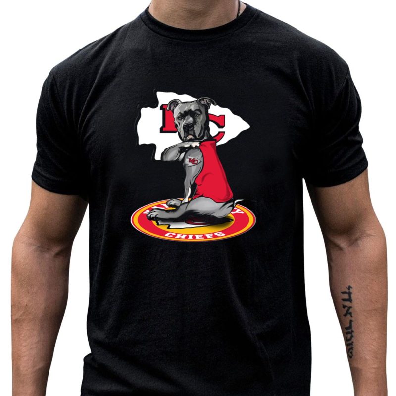Kansas City Chiefs Dog Mascot Kc Iconic T Shirt T Shirt 1 1