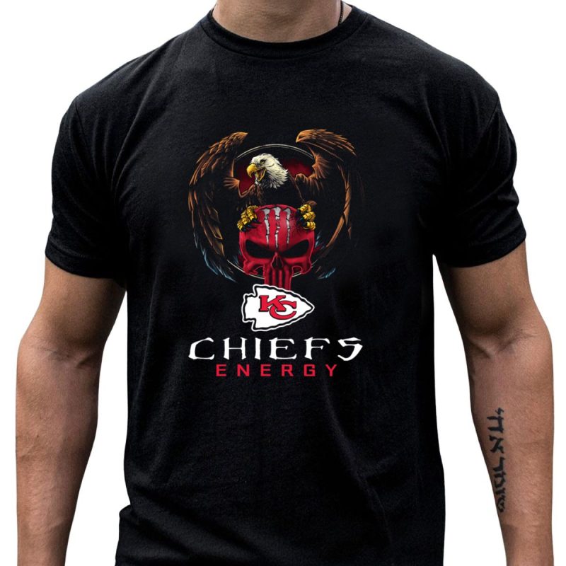 Kansas City Chiefs Energy Eagle Emblem T Shirt T Shirt 1 1